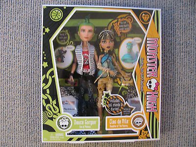 Monster High Cleo de Nile & Deuce Gorgon NEW Wave 1 VHTF