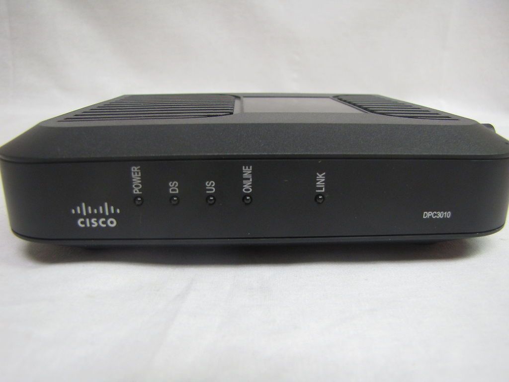 CISCO DPC3010 DOCSIS 3.0 CABLE MODEM   FULLY TESTED WITH POWER