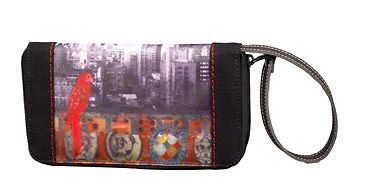 SHERPANI  COLOR MY WORLD Xovia Wristlet Wallet* Art by Cathy Nichols