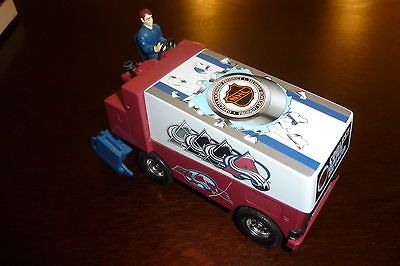 NHL Hockey Colorado Avalanche Zamboni Coin Bank