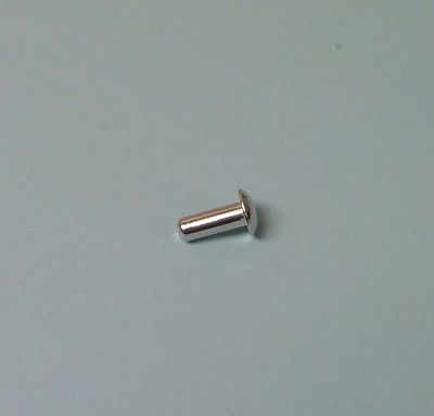 SOLID Aluminum Rivets 3/16 x 1/2 length Universal Head 75 pc