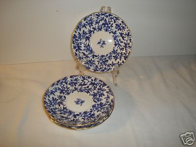 COALPORT SAUCERS #8369 A.D. 1750   Made in England