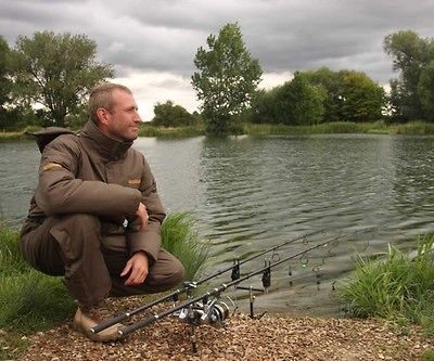 TRAKKER CARP FISHING WATERPROOF TUNDRA 3 PIECE COMBI SUIT