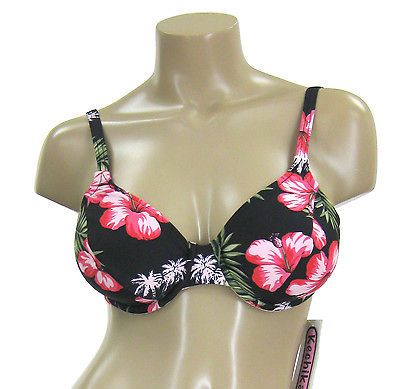 KECHIKA SWIMWEAR NWT WOMENS D & DD & F CUP UNDERWIRE TOP