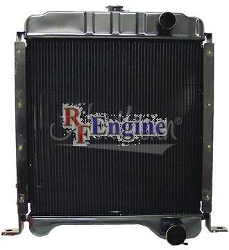 New Radiator Case 1840, 1845C SKIDSTEER ROWS 3 FINS PER INCH 8 FILL