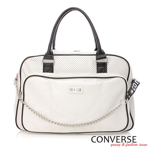 BN Converse Unisex 2 Ways Shoulder Messenger Bag White