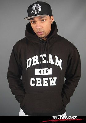 Drake NEW Dream Crew 416 Hoodie Sweat T Shirt YMCMB Young Money OVO