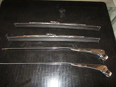 WIPER SET CHEVROLET TRUCKS 1960 61 62 63 64 65 1966 GMC ALL MODELS