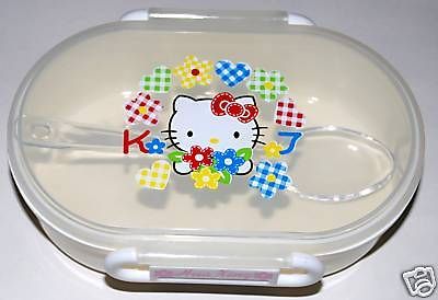 Girl Hello Kitty Lunch Case Box Microwave Storage Snack