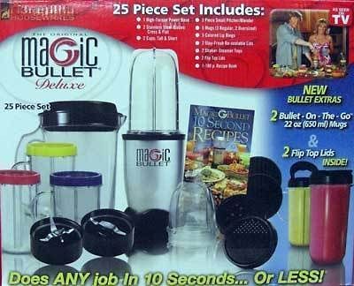 NEW Magic Bullet 17 Piece Set As seen on TV The Original Mixer Blender