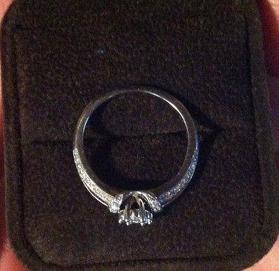 14 K White Gold 1/2 Carat Diamond