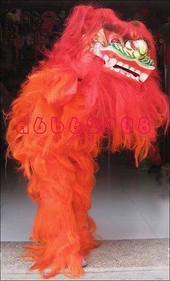 CHINESE FOLK CELEBRATION NORTHERN LION DANCE COSTUME SET SINGLE PERSON