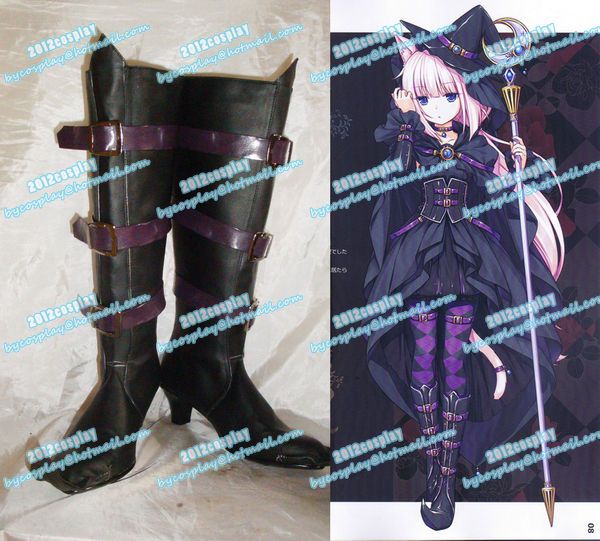 Neko Works Neko Paradise II chocolate Cosplay Boots Custom Made