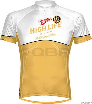 Primal Wear Miller High Life Jersey White; XL