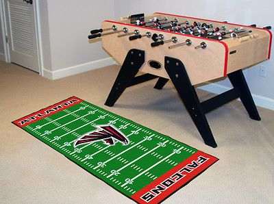 Atlanta Falcons Football Field Floor Runner Starter Mat Rug NFL 30x72