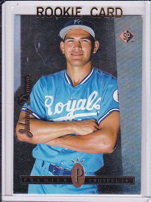 Johnny Damon RC Foil Upper Deck SP Premier Prospects BASEBALL ROOKIE