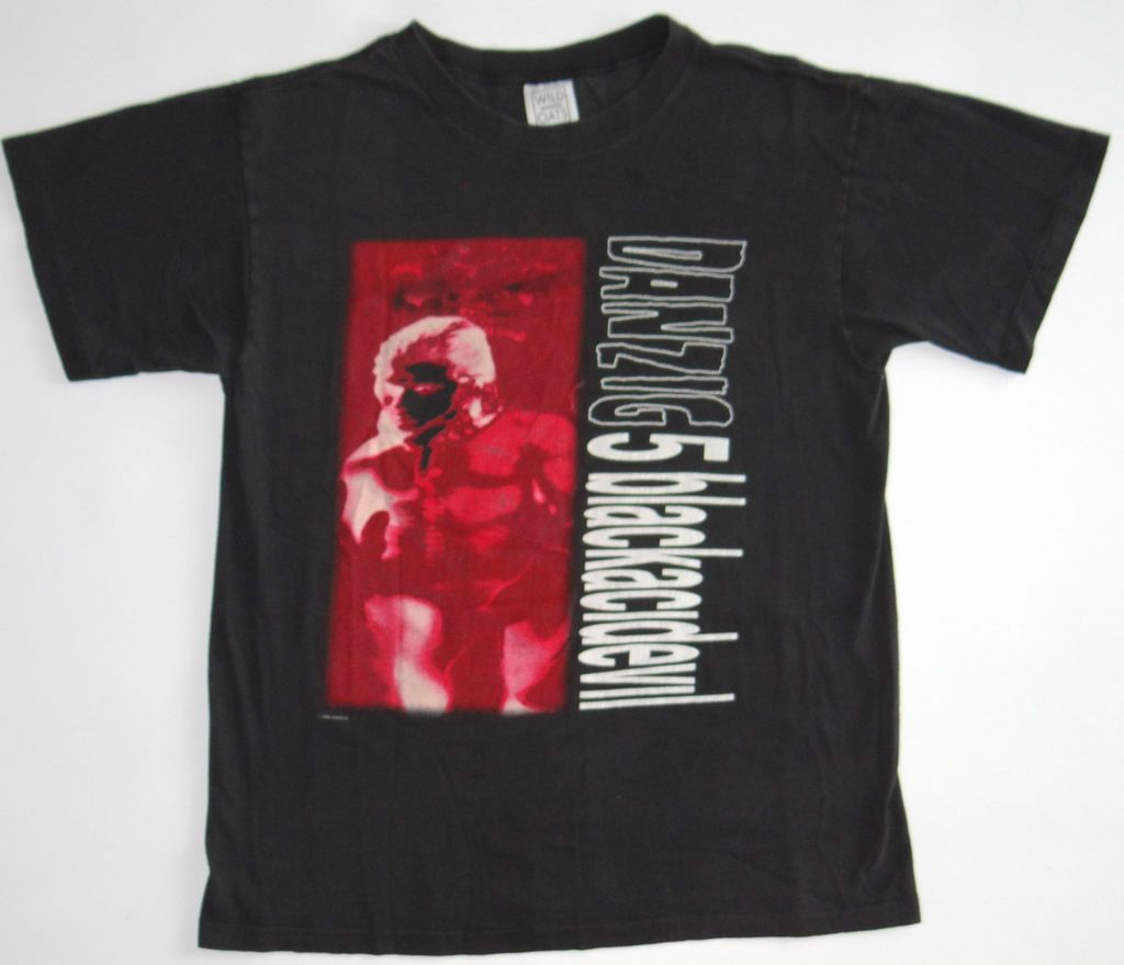 Vtg 1996 DANZIG Tour Shirt Misfits Metal Hardcore Horror Punk Samhain