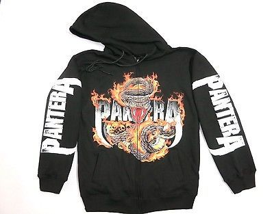 PANTERA Snake Zip Hoody Hoodie Mens Size M