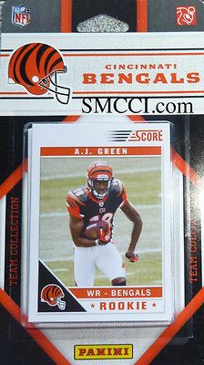 Cincinnati Bengals Factory Sealed Team Set Andy Dalton Green Palmer