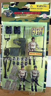 Elite v2 Delta Force Super Articulate Figure Set 3.75 118 Scale MOC