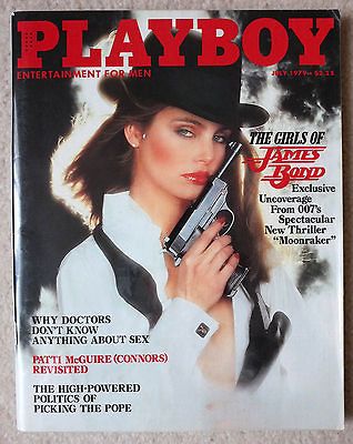 PLAYBOY 07/1979 Denise Gauthier Dorothy Mays Patti McGuire James Bond