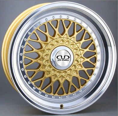 GOLF MK4 1997 2004 MODELS DVD TX09 GOLD DEEP DISH ALLOY WHEELS 5x100