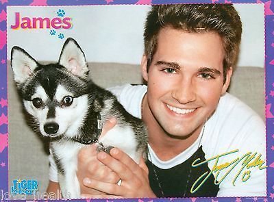 JAMES MASLOW   BTR   BIG TIME RUSH   JENNIFER LAWRENCE   11 x 8