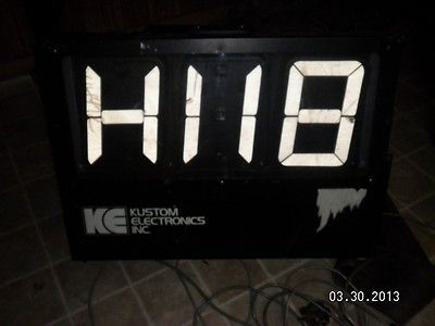 Kustom Electrons Speed Limit Detector