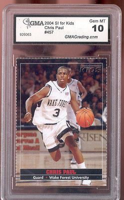 2004 CHRIS PAUL SI KIDS rookie GEM MINT 10