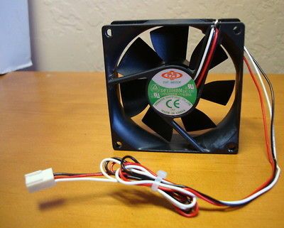 DYNAEON TOP MOTOR MODEL DF1208BM DC 12V 0.20A FAN DF1208BM 3