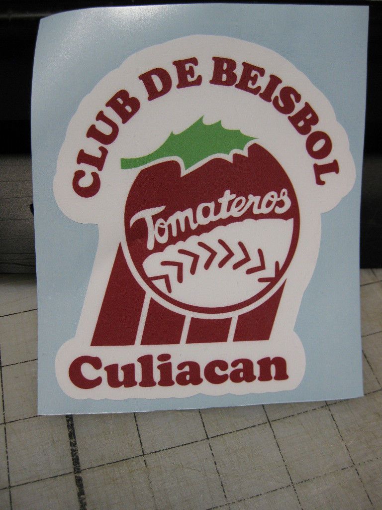 LOS TOMATEROS DE CULIACAN BASEBALL STICKER NEW