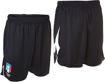 Black Diadora Mens Italian Football Shorts 152975 C0003