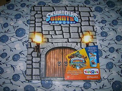 SKYLANDERS GIANTS CASTLE DISPLAY CASE w/ WHAM SHELL WHAM SHELL * NEW