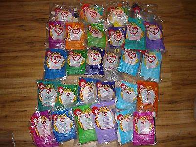 Beanie Babies TY Assorted/Retired Dogs Ape Bear Zebra Lots 2nd Listing