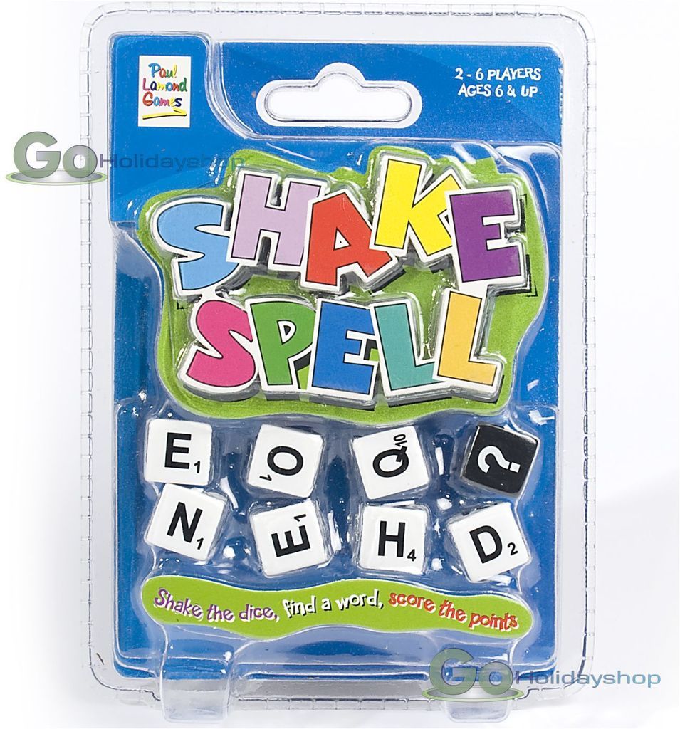 Travel Dice Game Shakespell Word Like Scrabble Boggle Family Kids Boys