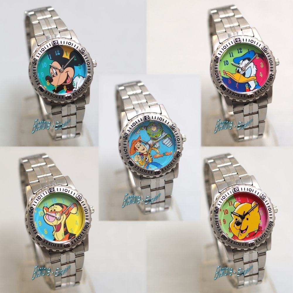 DISNEY Mickey Mouse Toy Story Winnie The Pooh Tigger Donald Duck Watch