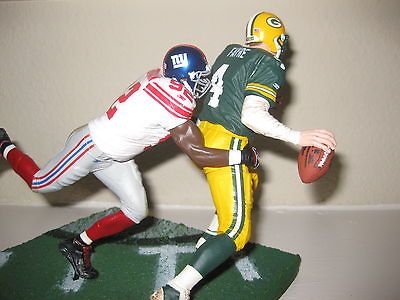 CUSTOM NFL McFarlane Green Bay Packers Favre New York Giants Michael