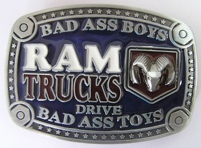 New Metal Dodge Ram Trucks Truck Belt Buckle
