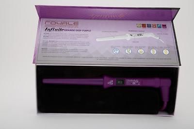 Royale Infinite Purple 25/18mm Tourmaline Curling Wand