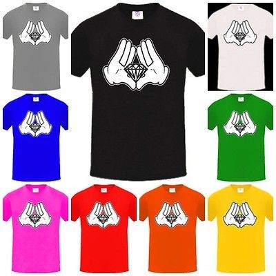 CARTOON HANDS DOPE T Shirt HAND Diamond Shirt Obey Dope JDM Shirt