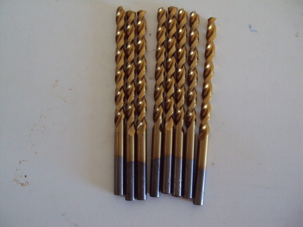 Cleveland #6 Cobolt Parabolic Tin Coated Drills