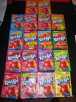 Kool Aid Drink Mix 100 packets U pick