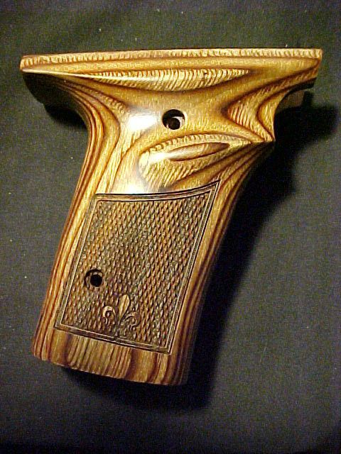Smith & Wesson 22A 22S Pistol Grips Fine Walnut Checkered & Engraved Stunning! 