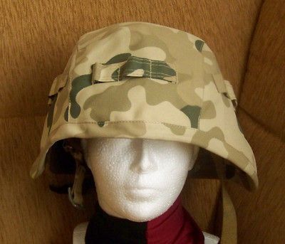 camouflaged COVER HELMET Poland UNIFORM ARMY DESERT WAR AFHGANISTAN