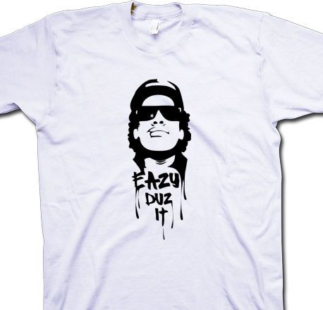 EAZY E. Vintage NWA Compton Easy Dre Rap Shirt S,M,L,XL