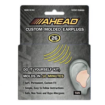 Molded Do It Yourself EarPlugs Ear Plugs  Tan  26 NR rating ACME