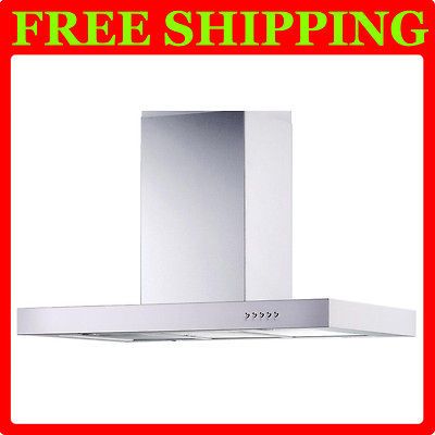 Stainless Steel 30 Kitchen Fan Oven Range Hoods Island Stove