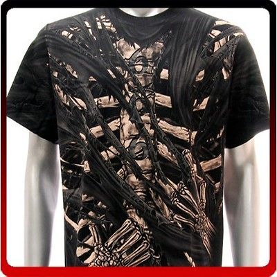 r26 M L XL XXL XXXL Rock Eagle T shirt SPECIAL Tattoo Skull Skeleton