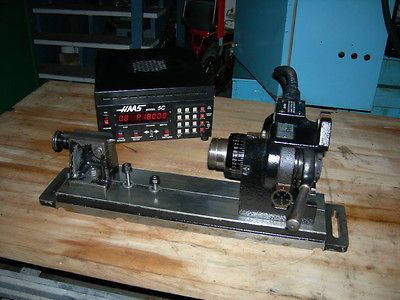 HAAS 5C Lever Programmable Indexer Unit Complete with Tailstock base