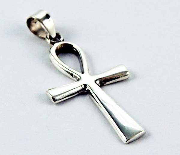 BEAUTIFUL 925 SILVER MEDIUM EGYPTIAN ANKH PENDANT**